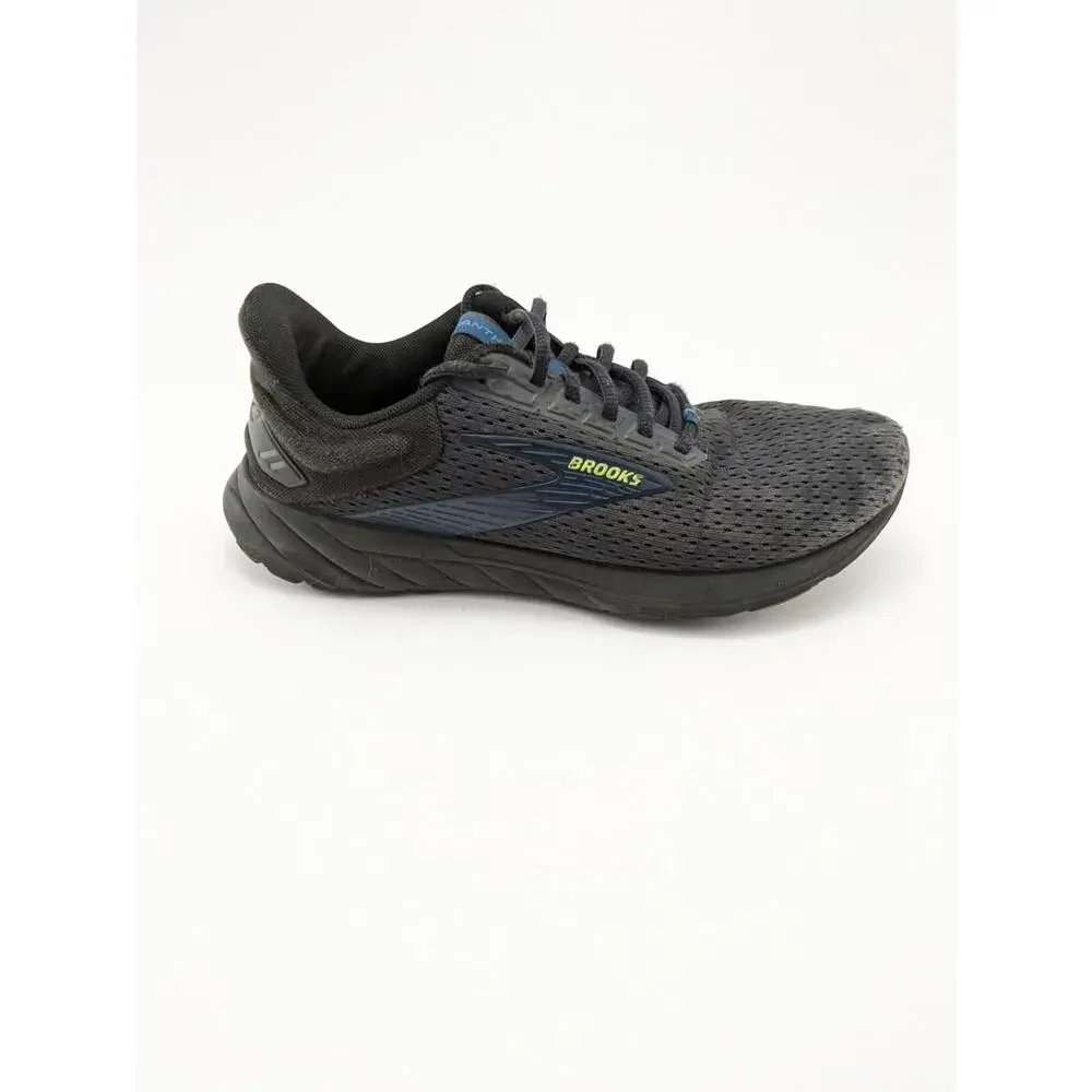 Mens Brooks Anthem 6 Ebony Black Comfort‎ Running Shoes 1104141D006 Size 8